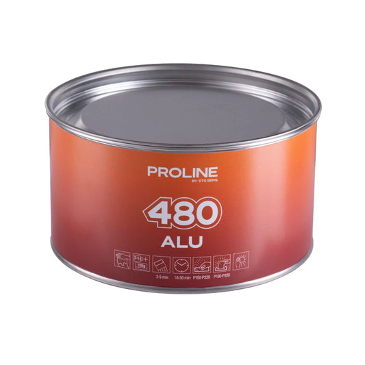 Szpachla wypełniająca z płytkami aluminium PROLINE 480 ALU